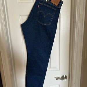 Levi's Dark Blue Wedgie Jeans